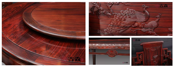 拉斯维加斯9888红木阔叶黄檀精品家具细节图 拉斯维加斯9888红木阔叶黄檀精品家具细节图